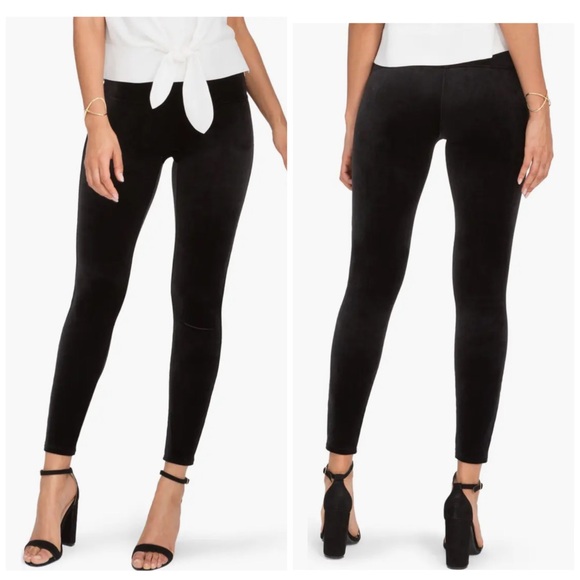SPANX Pants - SPANX Velvet Leggings in Black